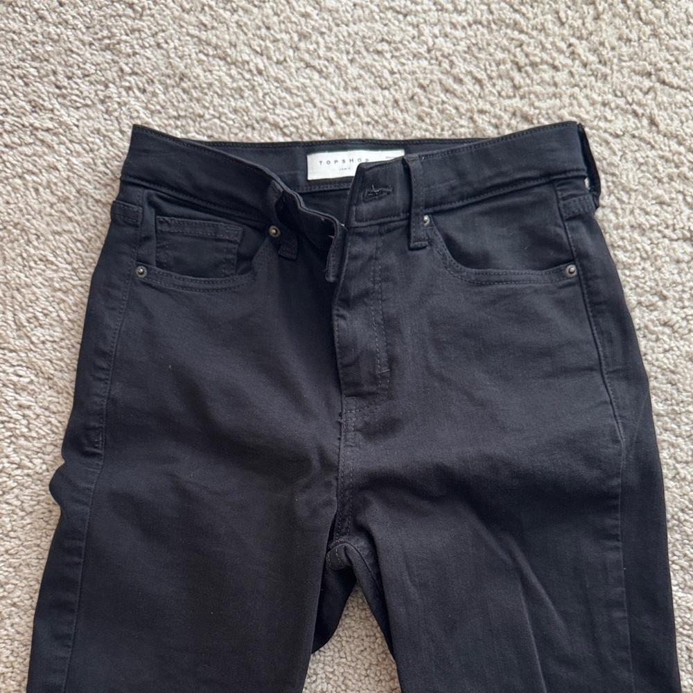 Topshop Black Skinny Women's Jeans